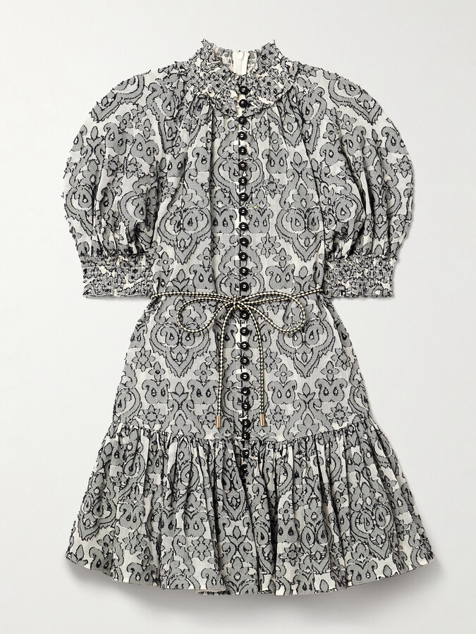 zimmermann belted dress