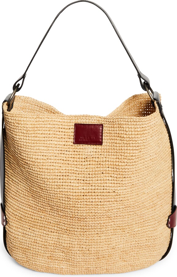 Isabel Marant Bayia XO Capsule Raffia Tote