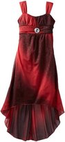 Thumbnail for your product : Ruby Rox Girls 7-16 Ombre Mesh Glitter Dress