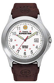 Timex Expedition Metal Field Watch with LeatherStrap