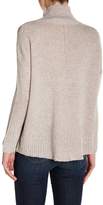 Thumbnail for your product : Sweet Romeo Seamed Front Mock Turtleneck Sweater (Petite)