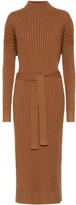 Thumbnail for your product : Proenza Schouler Silk-blend turtleneck midi dress