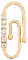Thumbnail for your product : Aurélie Bidermann 18kt yellow gold diamond Paperclip accessory