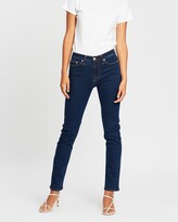 Thumbnail for your product : Elvie & Leo - Women's Blue Straight - The Boyfriend Straight Super Stretch Selvage Jeans - Size One Size, 8 at The Iconic