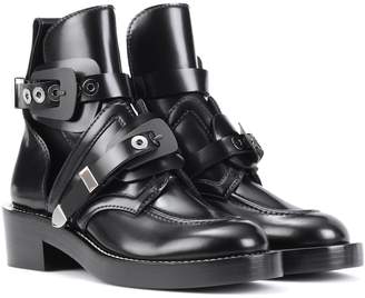 Balenciaga Ceinture leather ankle boots