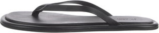 ST. AGNI Leather Flip Flops Black Unfortunately due to restrictions this item may not be eligible for shipping in all areas.