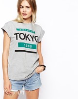 Thumbnail for your product : ASOS T-Shirt with Tokyo Print