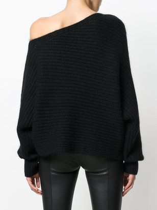 Alexander Wang T By one-shoulder sweater