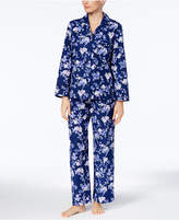Thumbnail for your product : Charter Club Petite Printed Cotton Flannel Pajama Set, Created for Macy's