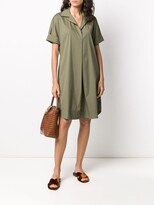 Thumbnail for your product : Antonelli Short Sleeve Shirt Dress