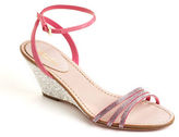 Thumbnail for your product : Sebastian Camoscio Wedge Sandals