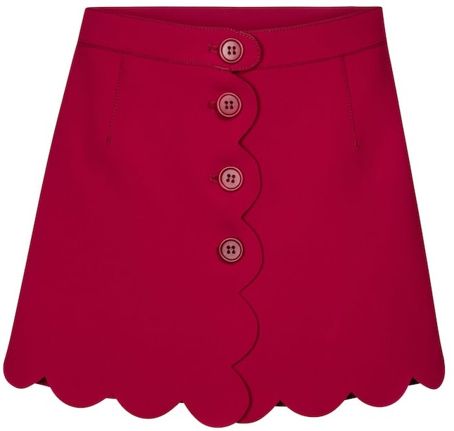 Red Valentino Skirt Scallop | ShopStyle