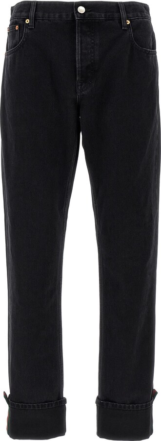 Gucci Web Tape Jeans
