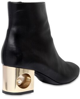 Coliac 55mm Leather Ankle Boots