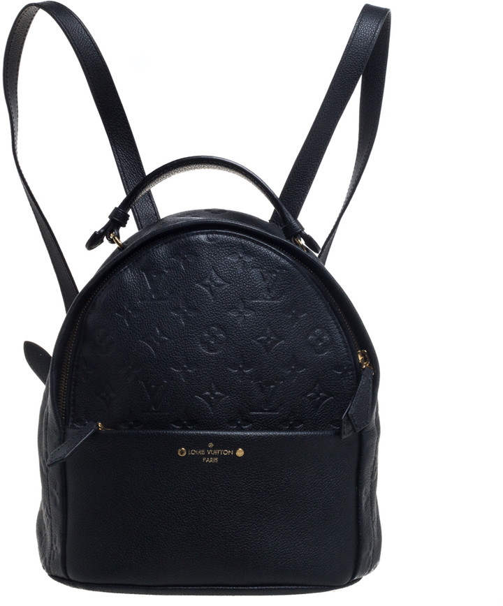 Louis Vuitton Black Empreinte Leather Sorbonne Backpack ShopStyle