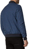 Thumbnail for your product : Ben Sherman Checkered Cotton Bomber Jacket