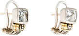 Thumbnail for your product : Lagos Two-Tone Topaz Caviar Earrings