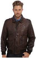 Thumbnail for your product : Nautica 27 1/2" PU Bomber with Knit Trim on Cuff