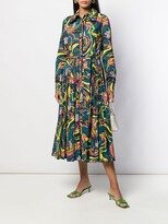 Thumbnail for your product : La DoubleJ Windy Flowers shirt dress