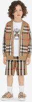 Thumbnail for your product : Burberry Childrens Check Cotton Shorts Size: 10Y