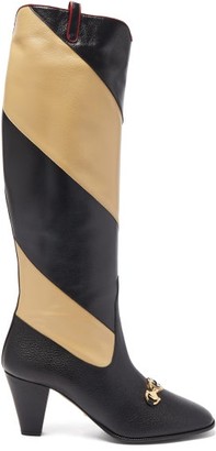 gucci magnum leather moto boots