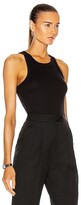 Thumbnail for your product : Enza Costa for FWRD Supima Bold Sheath Tank in Black