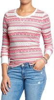 Thumbnail for your product : Old Navy Women's Waffle-Knit Tees