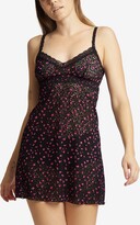 Thumbnail for your product : Hanky Panky Women's Cross Dyed Leopard Chemise - Black, Tulip Pink