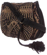 Thumbnail for your product : Antik Batik Bead-Embellished Suede Crossbody Bag