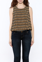 Thumbnail for your product : Bishop + Young Printed Sleeveless Blouse