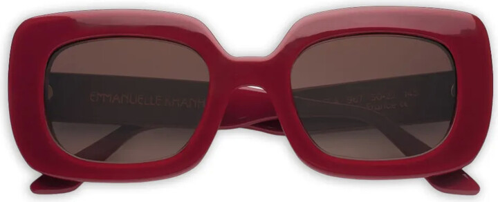 Emmanuelle Khanh Pamela rectangle-frame sunglasses