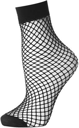 Topshop Fishnet Ankle Sock