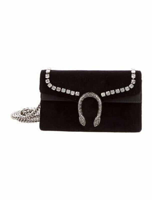 gucci dionysus velvet black