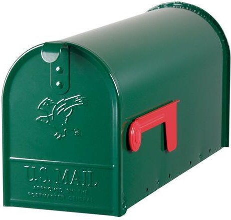 Fulton Solar Group E11G Green Elite Premium Steel Mailbox