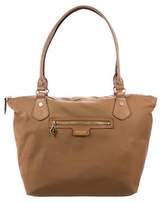 Thumbnail for your product : MZ Wallace Leather-Trimmed Nylon Satchel