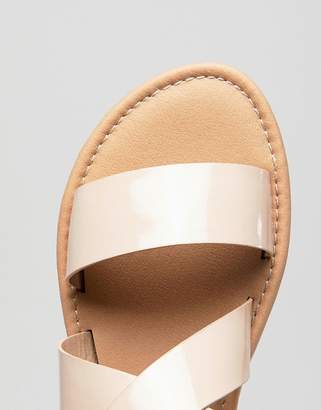 ASOS Design FELIZ Flat Sandals