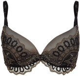 Thumbnail for your product : I.D. Sarrieri Embroidered Metallic Stretch-tulle Push-up Bra