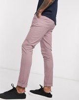 Thumbnail for your product : ASOS DESIGN super skinny chinos in warm pink