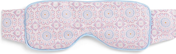 Daniel Hanson Silk Daisy Medallion Jacquard Eye Mask