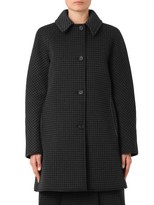 Thumbnail for your product : Jil Sander Navy Techno bonded check coat