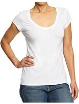 Thumbnail for your product : Old Navy Women's Ruched V-Neck Tees