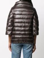Thumbnail for your product : Herno 3/4 Sleeve Puffer Jacket