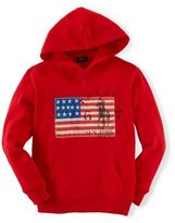Thumbnail for your product : Ralph Lauren CHILDRENSWEAR Boys 8-20 Patriotic Hooded Sweatshirt