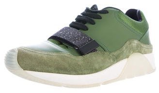 Christian Dior Rubber & Suede Low-Top Sneakers