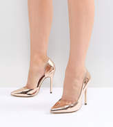 Thumbnail for your product : London Rebel Wide Fit Pointed High Heels