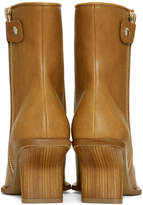 Thumbnail for your product : Stella McCartney Tan Metallic Toe Boots