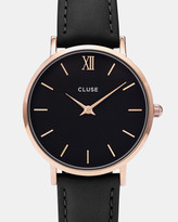 Thumbnail for your product : Cluse Women's Black Analogue - Minuit Leather