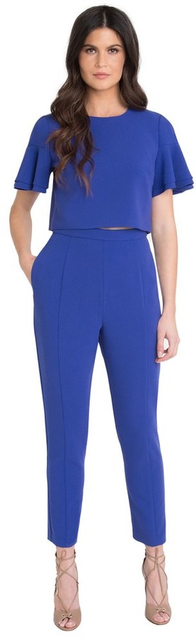 black halo syon 2 piece jumpsuit