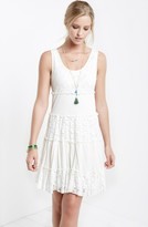 Thumbnail for your product : Karen Kane Women's 'Tara' Tiered Lace A-Line Dress