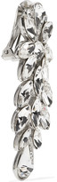 Thumbnail for your product : Ben-Amun Silver-Plated Crystal Clip Earrings